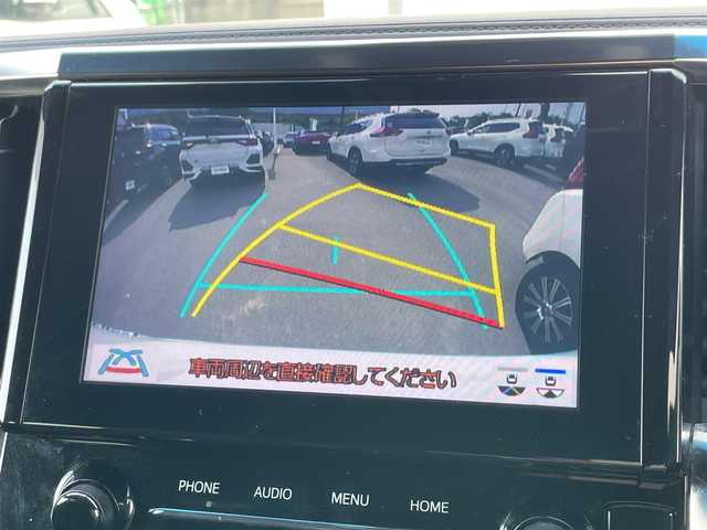 トヨタ アルファード S タイプゴールド 大阪府 2020(令2)年 5.9万km ホワイトパールクリスタルシャイン トヨタセーフティセンス/純正９インチナビ　/   フルセグTV/Bluetooth/USB/CD/DVDデッキ　/バックモニター　/１２．１インチ後席モニター/クリアランスソナー　/ブラインドスポットモニター/両側パワースライドドア　/レーダークルーズコントロール/電動リアゲート　/アイドリングストップ/前後ドライブレコーダー/オートマチックハイビーム/オットマン/純正18インチアルミホイール/純正フロアマット/プッシュスタート/スマートキー　/ＥＴＣ　/三眼ＬＥＤ