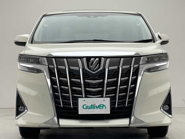 トヨタ アルファード X 愛知県 2019(令1)年 3万km ラグジュアリーホワイトパールクリスタルシャインガラスフレーク オートステップ/10型ナビ/フリップダウンモニター/バックカメラ/両側パワースライドドア/サンルーフ/衝突軽減システム/レーダークルーズコントロール/ETC/LEDヘッドライト/革調シートカバー/ステアリングスイッチ/スマートキー/プッシュスタート/純正アルミホイール