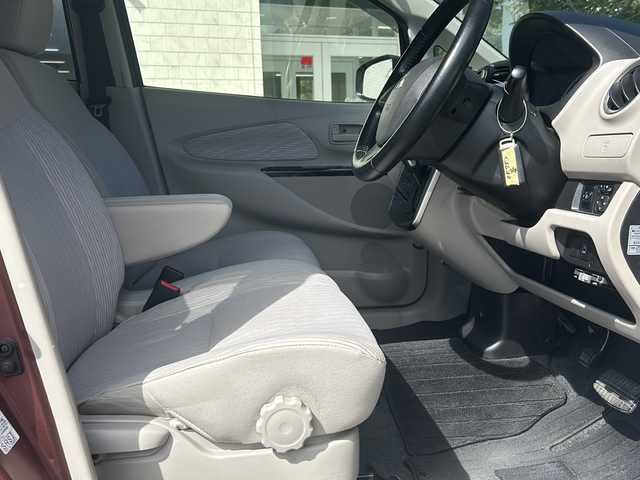 三菱 ｅＫワゴン G 鳥取県 2013(平25)年 7.2万km チェリーブラウンパール CD/MD/AM/FM/バックカメラ/アイドリングストップ/ドアバイザー/プッシュスタート/ETC/ベンチシート/スマートキー/HIDヘッドライト/USBポート/衝突安全ボディ/盗難防止システム