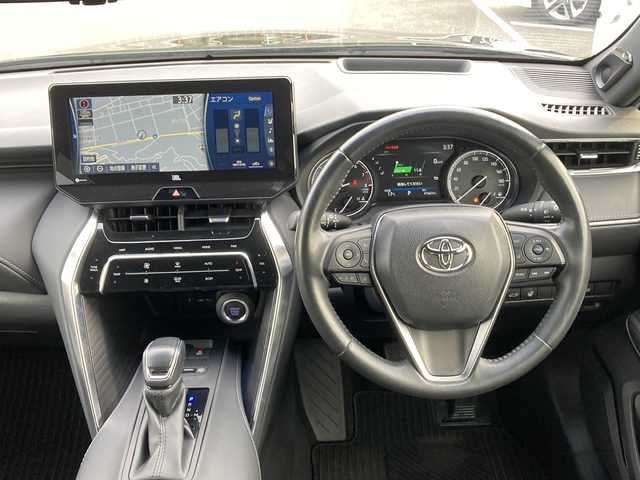 トヨタ ハリアー Z レザーパッケージ 佐賀県 2021(令3)年 4.2万km プレシャスブラックパール ワンオーナー/モデリスタエアロ/純正12.3インチナビ/バックモニター/プリクラッシュセーフティ/レーンディパーチャーアラート/オートハイビーム/アダプティブクルーズコントロール/ブラインドスポットモニター/リアクロストラフィックアラート/クリアランスソナー/ヘッドアップディスプレイ/デジタルインナーミラー（前方録画機能付き）/パワーバックドア/ETC2.0/レザーシート/メモリパワーシート/シートヒーター/エアシート/ステアリングヒーター/ステアリングリモコン/電動パーキングブレーキ/オートブレーキホールド/プッシュスタート/スマートキー/LEDヘッドライト/フォグライト/純正アルミホイール