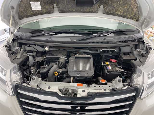 トヨタ ルーミー カスタムG－T 長野県 2019(平31)年 6万km パールホワイトⅢ 純正SDナビ&フルセグTV&CD&BT/クルーズコントロール/車線逸脱警報/衝突軽減ブレーキ/コーナーセンサー/両側パワースライドドア/ステアリングスイッチ/2列目サンシェード/バックカメラ/ビルトインETC/LEDヘッドライト/フロントフォグランプ/電動格納ミラー/ウィンカーミラー/純正15インチAW装着/純正フロアマット/純正ドアバイザー/社外フロントエアロ/フロントモデリスタエアロ積込/プッシュスタート/スマートキー