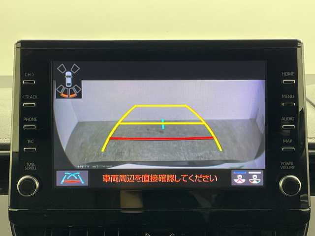 トヨタ カローラツーリング ハイブリッド ダブルバイビー 群馬県 2021(令3)年 7.2万km スパークリングブラックパールクリスタルシャイン 純正８型ディスプレイオーディオ　ＣＤ／ＤＶＤデッキ　バックカメラ　ルーフレール　衝突被害軽減ブレーキ　　電動パーキングブレーキ　アダプティブクルーズコントロール　ＬＥＤライト　オートハイビーム　フォグ