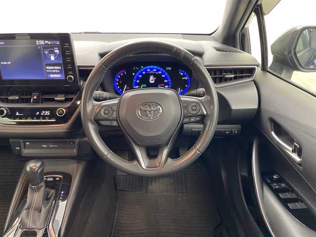 トヨタ カローラツーリング ハイブリッド ダブルバイビー 群馬県 2021(令3)年 7.2万km スパークリングブラックパールクリスタルシャイン 純正８型ディスプレイオーディオ　ＣＤ／ＤＶＤデッキ　バックカメラ　ルーフレール　衝突被害軽減ブレーキ　　電動パーキングブレーキ　アダプティブクルーズコントロール　ＬＥＤライト　オートハイビーム　フォグ