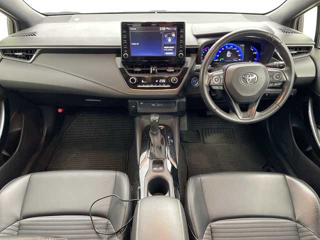 トヨタ カローラツーリング ハイブリッド ダブルバイビー 群馬県 2021(令3)年 7.2万km スパークリングブラックパールクリスタルシャイン 純正８型ディスプレイオーディオ　ＣＤ／ＤＶＤデッキ　バックカメラ　ルーフレール　衝突被害軽減ブレーキ　　電動パーキングブレーキ　アダプティブクルーズコントロール　ＬＥＤライト　オートハイビーム　フォグ