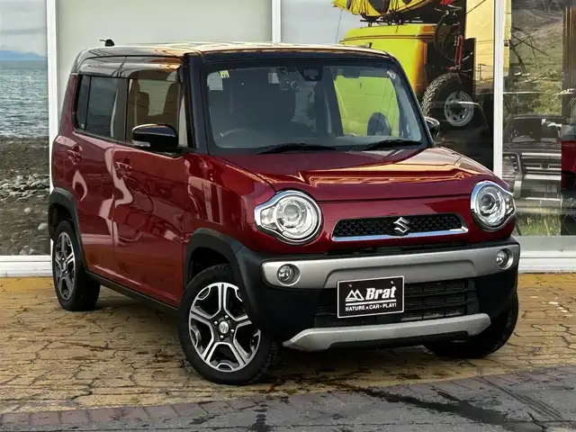 スズキ ハスラー X ターボ 道北・旭川 2014(平26)年 6.8万km フェニックスレッドパール/ブルーイッシュブラックパール カロッツェリアナビ/フルセグTV/バックカメラ/運転席シートヒーター/エンジンスターター/ドライブレコーダー/プッシュスタート/スマートキー/HIDヘッドライト/ETC