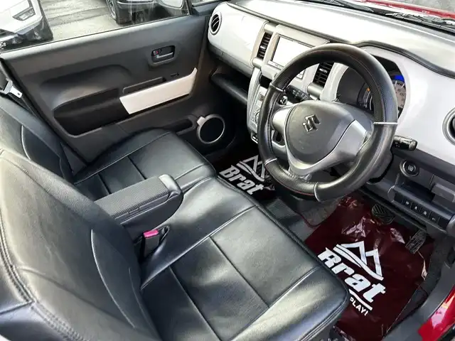 スズキ ハスラー X ターボ 道北・旭川 2014(平26)年 6.8万km フェニックスレッドパール/ブルーイッシュブラックパール カロッツェリアナビ/フルセグTV/バックカメラ/運転席シートヒーター/エンジンスターター/ドライブレコーダー/プッシュスタート/スマートキー/HIDヘッドライト/ETC