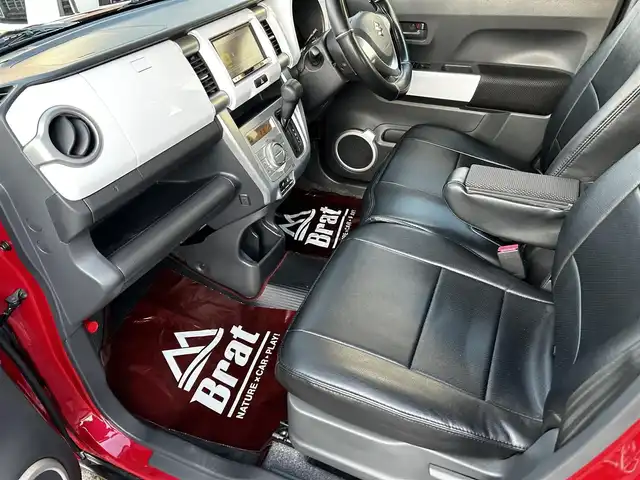 スズキ ハスラー X ターボ 道北・旭川 2014(平26)年 6.8万km フェニックスレッドパール/ブルーイッシュブラックパール カロッツェリアナビ/フルセグTV/バックカメラ/運転席シートヒーター/エンジンスターター/ドライブレコーダー/プッシュスタート/スマートキー/HIDヘッドライト/ETC