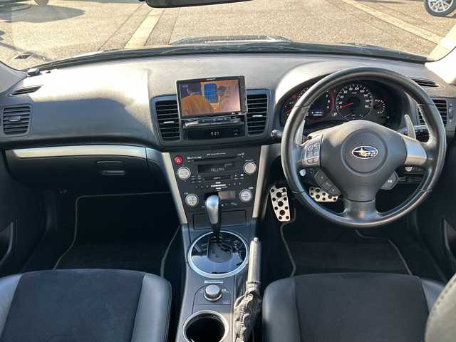 スバル レガシィ ツーリングワゴン 2．0GT アーバンセレクション 富山県 2008(平20)年 6.3万km ダイヤモンドグレーメタリック 4WDターボ/ルーフレール/スマートキー/ハーフレザーシート/社外ポータブルメモリーナビ(AVIC-MRP770)/純正CD/MDプレーヤー/デジタルTV/ETC/電格ウィンカーミラー/HIDヘッドライト/フォグ/プッシュスタート/ステアリングスイッチ/パドルシフト/純正17インチAW/トノカバー/リアスポイラー/純正フロアマット/純正ドアバイザー/皮巻きステアリング/保証書・取説/社外AWノーマルタイヤ車載(215/45R17)