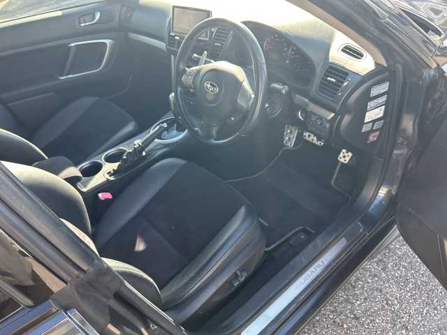 スバル レガシィ ツーリングワゴン 2．0GT アーバンセレクション 富山県 2008(平20)年 6.3万km ダイヤモンドグレーメタリック 4WDターボ/ルーフレール/スマートキー/ハーフレザーシート/社外ポータブルメモリーナビ(AVIC-MRP770)/純正CD/MDプレーヤー/デジタルTV/ETC/電格ウィンカーミラー/HIDヘッドライト/フォグ/プッシュスタート/ステアリングスイッチ/パドルシフト/純正17インチAW/トノカバー/リアスポイラー/純正フロアマット/純正ドアバイザー/皮巻きステアリング/保証書・取説/社外AWノーマルタイヤ車載(215/45R17)