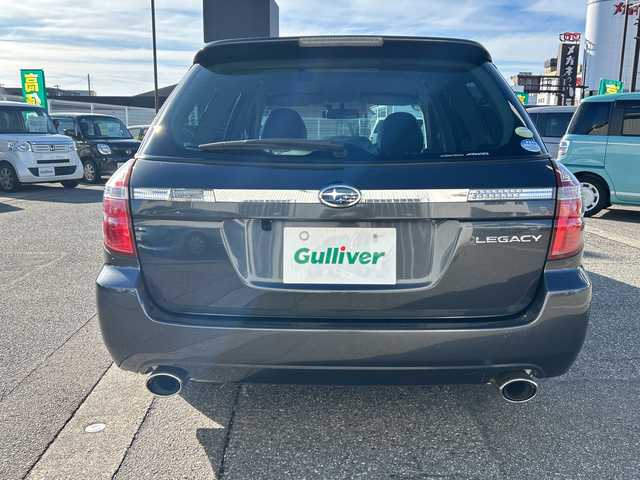 スバル レガシィ ツーリングワゴン 2．0GT アーバンセレクション 富山県 2008(平20)年 6.3万km ダイヤモンドグレーメタリック 4WDターボ/ルーフレール/スマートキー/ハーフレザーシート/社外ポータブルメモリーナビ(AVIC-MRP770)/純正CD/MDプレーヤー/デジタルTV/ETC/電格ウィンカーミラー/HIDヘッドライト/フォグ/プッシュスタート/ステアリングスイッチ/パドルシフト/純正17インチAW/トノカバー/リアスポイラー/純正フロアマット/純正ドアバイザー/皮巻きステアリング/保証書・取説/社外AWノーマルタイヤ車載(215/45R17)
