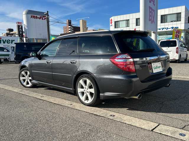 スバル レガシィ ツーリングワゴン 2．0GT アーバンセレクション 富山県 2008(平20)年 6.3万km ダイヤモンドグレーメタリック 4WDターボ/ルーフレール/スマートキー/ハーフレザーシート/社外ポータブルメモリーナビ(AVIC-MRP770)/純正CD/MDプレーヤー/デジタルTV/ETC/電格ウィンカーミラー/HIDヘッドライト/フォグ/プッシュスタート/ステアリングスイッチ/パドルシフト/純正17インチAW/トノカバー/リアスポイラー/純正フロアマット/純正ドアバイザー/皮巻きステアリング/保証書・取説/社外AWノーマルタイヤ車載(215/45R17)