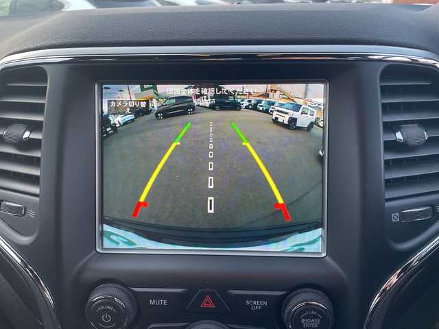 クライスラー・ジープ ジープ グランドチェロキー アップランド 山口県 2018(平30)年 4万km 黒 ４WD/純正HDDナビ/（AM/FM/Bluetooth/USB/ワンセグTV)/ミラーリング/アダプティブクルーズコントロール/バックカメラ/パワーシート（D/N）/パーキングアシスト/純正フロアマット/純正17インチアルミホイール/LEDヘッドライト/アイドリングストップ/スマートキー/ETC