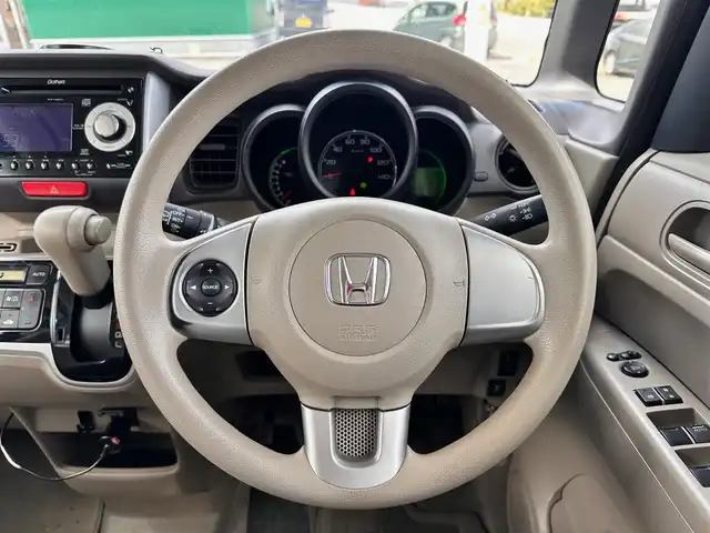 ホンダ Ｎ ＢＯＸ G Lパッケージ 宮城県 2014(平26)年 7.5万km イノセントブルーメタリック 助手席側パワースライド/社外ルームミラー型前後ドラレコ/純正14インチアルミホイール/CDチューナー/AM/FM/USB/AUX/純正フロアマット/サイドバイザー/スマートキー/プッシュエンジンスタート/電動格納ドアミラー/オートエアコン