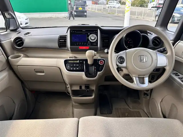 ホンダ Ｎ ＢＯＸ G Lパッケージ 宮城県 2014(平26)年 7.5万km イノセントブルーメタリック 助手席側パワースライド/社外ルームミラー型前後ドラレコ/純正14インチアルミホイール/CDチューナー/AM/FM/USB/AUX/純正フロアマット/サイドバイザー/スマートキー/プッシュエンジンスタート/電動格納ドアミラー/オートエアコン