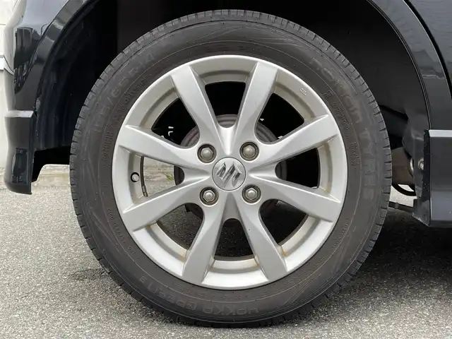スズキ ワゴンＲ HYBRID FZ 山形県 2017(平29)年 6.6万km ブルーイッシュブラックパール3 カラーコード：ZJ3/レーダーブレーキサポート/プッシュスタート/社外メモリナビ：AVIC-RW800/（AM/FM/CD/フルセグ/Bluetooth）/ETC/ヘッドアップディスプレイ/AAC/シートヒーター(D席）/横滑り防止装置/レーンキープアシスト/オートライト/純正フロアマット/アイドリングストップ/純正アルミホイール/ステアリングスイッチ/スタッドレスタイヤ積み込み