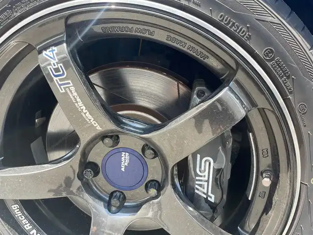 スバル インプレッサ ＷＲＸ STi 広島県 2007(平19)年 13万km WRブルーマイカ /登録時走行距離/　　　　　　　129784キロ/ターボ/4WD/社外ナビ/地デジ/レカロハーフレザーシート/スペアキー×１/ETC/新車時整備手帳/　　【保証書】/取扱説明書/