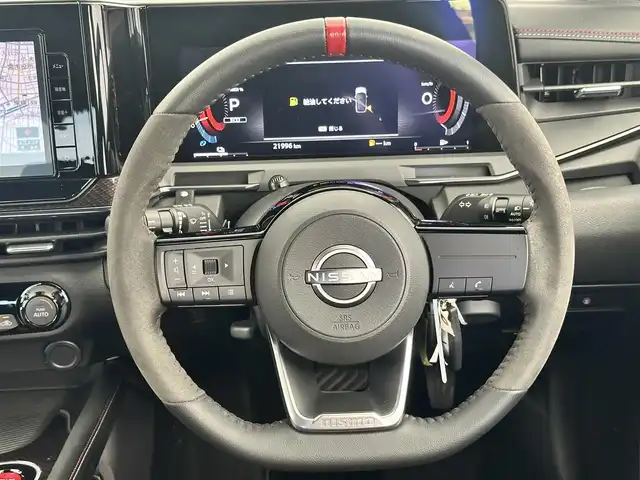 日産 オーラ ニスモ 愛知県 2021(令3)年 2.2万km スーパーブラック 純正9インチナビ/ワンオーナー/全方位カメラ/ステアリングリモコン/革巻きステアリング/セーフティーシールド/ハーフレザー/ドライブレコーダー/フルセグTV　/テレビキャンセラー/デジタルインナーミラー/ETC装備/オートホールド/オートライト/オートマチックハイビーム