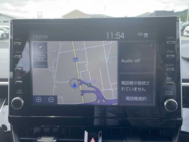 トヨタ カローラツーリング ハイブリッド S 岩手県 2019(令1)年 1.1万km ホワイトパールクリスタルシャイン 純正ナビ/AM/FM/Bluetooth/フルセグTV/バックカメラ/ETC/レーダークルーズコントロール/衝突被害軽減ブレーキ/レーンキープアシスト/横滑り防止装置/アイドリングストップ/シートヒーター/ステアリングヒーター/寒冷地仕様/オートライト/オートハイビーム/LEDヘッドライト/フォグランプ/スマートキー/プッシュスタート/電動格納ミラー/純正16インチAW/純正フロアマット/純正ドアバイザー/保証書/取扱説明書