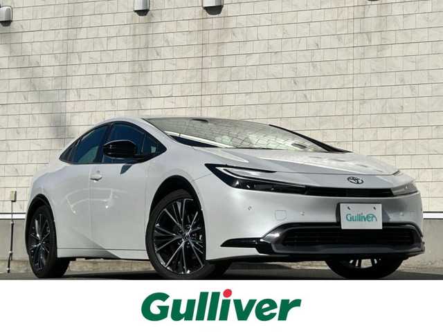 トヨタ プリウス Z 山形県 2023(令5)年 2.7万km プラチナホワイトパールマイカ 4WD/純正ナビ/FM/AM/フルセグ//トヨタセーフティセンス/プリクラッシュセーフティ/レーンディパーチャーアラート/ブラインドスポットモニター/パーソナルデジタルアシスタント/ロードサインアシスト/クリアランスソナー/リヤクロストラフィックアラート/パーキングサポートブレーキ/デジタルインナーミラー/クルーズコントロール/パーキングアシスト/パワーバックドア/レザーシート/パワーシート/シートヒーター/エアーシート/革巻きステアリング/ハンドルヒーター/オートマチックハイビーム/オートライト/LEDヘッドライト/フォグランプ/ビルトインETC2.0/AC100V/DRIVE MODE/EV MODE/スマートキー/プッシュスタート/横滑り防止