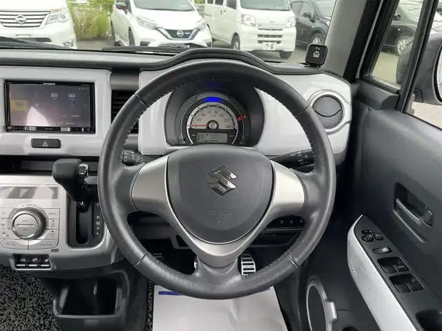 スズキ ハスラー X ターボ 岩手県 2014(平26)年 11.5万km パールホワイト/ブラック2トーンルーフ (株)IDOMが運営する【じしゃロン盛岡店】の自社ローン専用車両になりますこちらは現金またはオートローンご利用時の価格です。自社ローンご希望の方は別途その旨お申付け下さい/衝突軽減システム/社外ナビ/CD/DVD/フルセグ/Bluetooth/SD/プッシュスタート /スマートキー/スペアキー/HIDヘッドライト/オートライト/フォグライト /コーナーセンサー/シートヒーター/革巻きステアリング/ETC/バックカメラ /スタッドレスタイヤ積載
