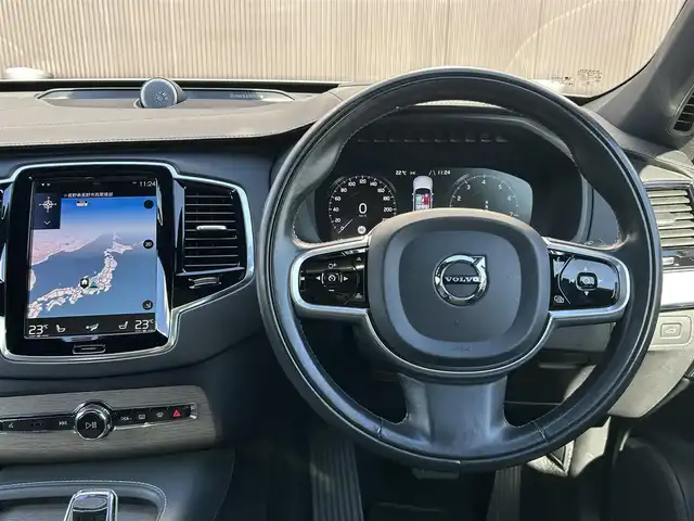 ボルボ ＸＣ９０ B6 AWD インスクリプション 長野県 2020(令2)年 4万km グレーⅡ エアサス装着車 /パノラマサンルーフ /HUD /Bowers＆Wilkinsサウンド /CarPlay /ブルー系レザーシート /ベンチレーション /シートヒーター /クリスタルシフトノブ /ステアリングヒーター /PWバックドア /純正ナビ /360°カメラ