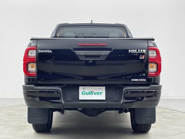 トヨタ ハイラックス Z GRスポーツ 新潟県 2023(令5)年 2.3万km アティチュードブラックマイカ ワンオーナー/4WD/純正メモリナビ/　Bluetooth/USB/プリクラッシュセーフティ/レーンキープアシスト/レーダークルーズコントロール/全方位モニター/前後コーナーセンサー/ハーフレザーシート/D席メモリーシート/ETC/アイドリングストップ/レザーステアリング/ステアリングスイッチ/パドルシフト/トノカバー