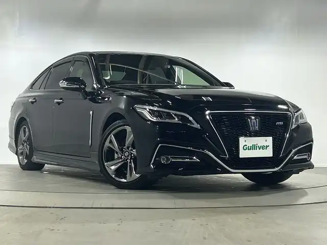 トヨタ クラウン ハイブリッド RS アドバンス 神奈川県 2020(令2)年 1.7万km ブラック メーカーナビゲーション/AM/FM/Bluetooth接続/フルセグTV/CD/DVD/USB/Miracast/電動ムーンルーフ/モデリスタエアロ（サイド/リア/マフラー）/前後ドライブレコーダー/ブラインドスポットモニター/バックカメラ/アダプティブクルーズコントロール/レザーシート/シートヒーター＋エアシート/前席パワーシート/ヘッドアップディスプレイ/スマートキー/スペアキー/ETC2.0/純正18インチアルミホイール/LEDヘッドライト/オートライト/オートマチックハイビーム/コーナーセンサー/横滑り防止装置/盗難防止装置/衝突被害軽減システム