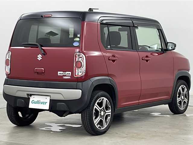 スズキ ハスラー X 道央・札幌 2018(平30)年 6.5万km フェニックスレッドパール/ブルーイッシュブラックパール ４ＷＤ/・社外ナビ＆ＴＶ＆ＢＴ＆ＤＶＤ＆ＣＤ＆ＵＳＢ/・バックカメラ　/・デュアルカメラブレーキサポート　/・アイドリングストップ/・クロールコントロール/・ダウンヒルアシストコントロール/・寒冷地仕様/・横滑り防止装置/・前席シートヒーター/・ドアミラーヒーター/・ステアリングスイッチ　/・ドアバイザー/・純正フロアマット/・フォグランプ/・オートライト　/・キセノンヘッドライト/・純正リモコンスターター/・冬タイヤ社外アルミ付き