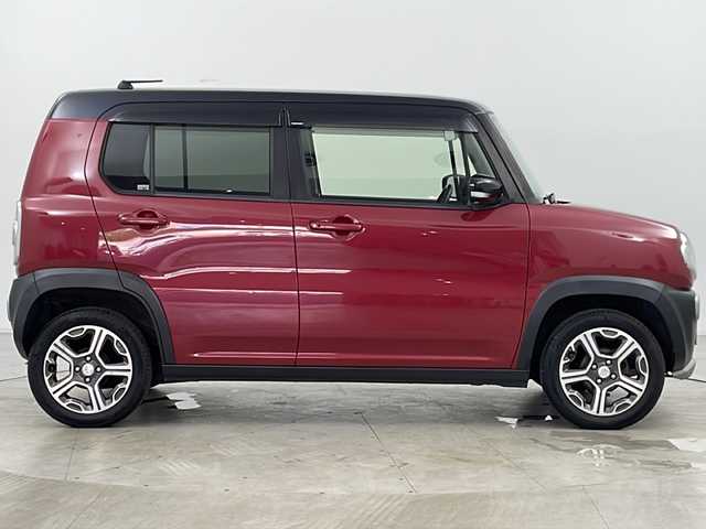 スズキ ハスラー X 道央・札幌 2018(平30)年 6.5万km フェニックスレッドパール/ブルーイッシュブラックパール ４ＷＤ/・社外ナビ＆ＴＶ＆ＢＴ＆ＤＶＤ＆ＣＤ＆ＵＳＢ/・バックカメラ　/・デュアルカメラブレーキサポート　/・アイドリングストップ/・クロールコントロール/・ダウンヒルアシストコントロール/・寒冷地仕様/・横滑り防止装置/・前席シートヒーター/・ドアミラーヒーター/・ステアリングスイッチ　/・ドアバイザー/・純正フロアマット/・フォグランプ/・オートライト　/・キセノンヘッドライト/・純正リモコンスターター/・冬タイヤ社外アルミ付き