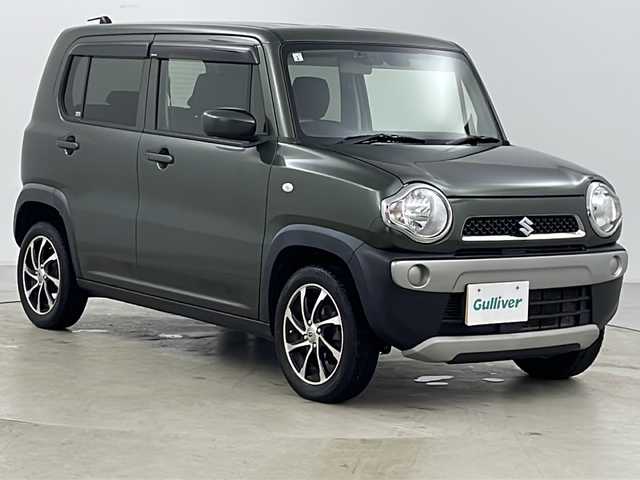 スズキ ハスラー G ターボ 道央・札幌 2019(平31)年 12.7万km クールカーキPM ・ワンオーナー/・純正ディスプレイオーディオ（CD＆DVD＆BT＆USB＆ipod）/・シートヒーター/・ビルトインETC/・アイドリングストップ/・運転支援機能（ステレオカメラ式）/・デュアルブレーキサポート/・誤発進抑制システム/・ふらつき警報/・先行車発進お知らせ機能/・車線逸脱警報システム/・ステアリングスイッチ/・純正フロアマット/・ダウンヒルアシスト/・グリップコントロール/・スマートキー/・スペアキー/・電格ミラー/・鉄鎮サマータイヤ積込