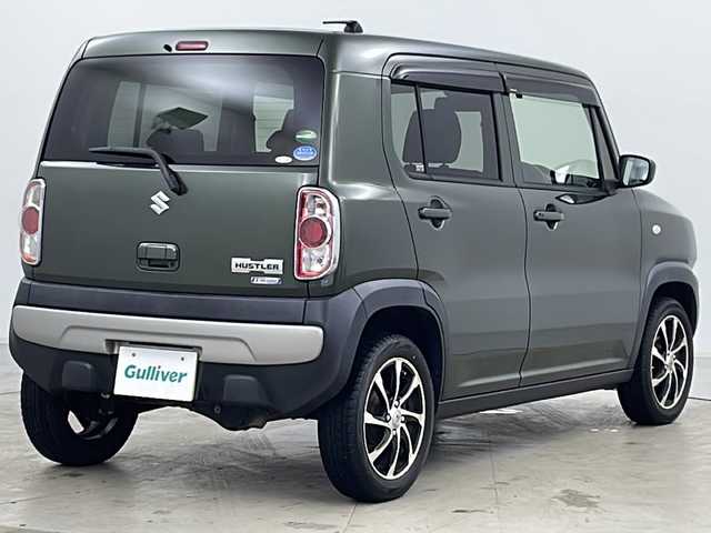 スズキ ハスラー G ターボ 道央・札幌 2019(平31)年 12.7万km クールカーキPM ・ワンオーナー/・純正ディスプレイオーディオ（CD＆DVD＆BT＆USB＆ipod）/・シートヒーター/・ビルトインETC/・アイドリングストップ/・運転支援機能（ステレオカメラ式）/・デュアルブレーキサポート/・誤発進抑制システム/・ふらつき警報/・先行車発進お知らせ機能/・車線逸脱警報システム/・ステアリングスイッチ/・純正フロアマット/・ダウンヒルアシスト/・グリップコントロール/・スマートキー/・スペアキー/・電格ミラー/・鉄鎮サマータイヤ積込