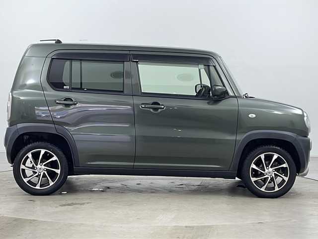 スズキ ハスラー G ターボ 道央・札幌 2019(平31)年 12.7万km クールカーキPM ・ワンオーナー/・純正ディスプレイオーディオ（CD＆DVD＆BT＆USB＆ipod）/・シートヒーター/・ビルトインETC/・アイドリングストップ/・運転支援機能（ステレオカメラ式）/・デュアルブレーキサポート/・誤発進抑制システム/・ふらつき警報/・先行車発進お知らせ機能/・車線逸脱警報システム/・ステアリングスイッチ/・純正フロアマット/・ダウンヒルアシスト/・グリップコントロール/・スマートキー/・スペアキー/・電格ミラー/・鉄鎮サマータイヤ積込