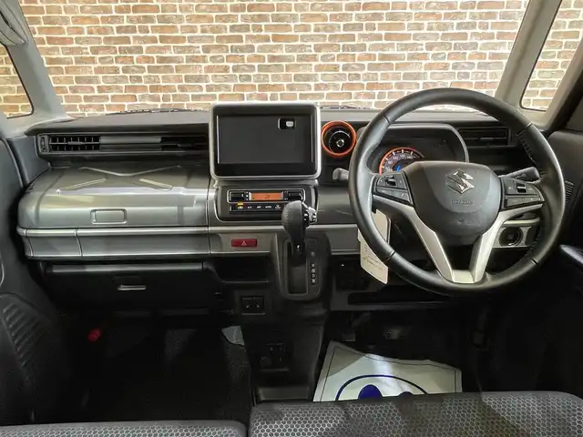 スズキ スペーシア ギア HYBRID XZターボ 岩手県 2021(令3)年 1.7万km ブルーイッシュブラックパール3 ４WD/ターボ/両側パワースライドドア/スズキセーフティサポート/デュアルカメラブレーキサポート/車線逸脱警報/標識認識機能/先行車発進お知らせ機能/アダプティブクルーズコントロール/ハイビームアシスト/リヤパーキングセンサー/カラーヘッドアップディスプレイ/誤発進抑制機能/パドルシフト/前席シートヒーター/ロールサンシェード/スリムサーキュレーター/全方位モニター用カメラパッケージ装着車/LEDヘッドライト/純正14インチスチールホイール
