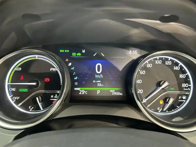 トヨタ カムリ WSレザーパッケージ 愛知県 2021(令3)年 2.8万km ダークブルーマイカM 純正９インチディスプレイオーディオ/衝突軽減ブレーキ/レーダークルーズコントロール　/レーンキープアシスト/クリアランスソナー/ブラインドスポットモニター/ビルトインＥＴＣ２．０/レザーシート/シートヒーター/バックカメラ/パドルシフト/ドライブレコーダー/カラーヘッドアップディスプレイ　/純正18インチアルミホイール/純正フロアマット/4WD