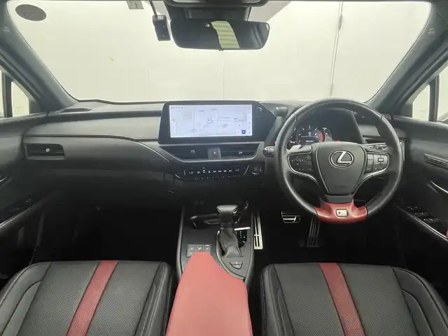 レクサス ＵＸ 200 Fスポーツエモーショナルエクスプローラ 茨城県 2023(令5)年 2.1万km ブラック/ホワイトノーヴァガラスフレーク 純正12.3型DA/全方位カメラ/フルセグ/サンルーフ/衝突被害軽減ブレーキ/車線逸脱抑制装置/レーダークルーズコントロール/オートマチックハイビーム/クリアランスソナー/BSM/ハンズフリーバックドア/ETC2.0/ドラレコ/シートヒーター/ベンチレーション/ステアリングヒーター/純正18インチAW/3眼LEDヘッドライト/スマートキー
