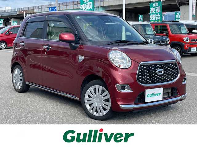 ダイハツ キャスト スタイル X リミテッド SAⅢ 石川県 2019(令1)年 4.3万km ワイン スマートアシスト/純正メモリーナビ/フルセグTV/バックカメラ/ドライブレコーダー/シートヒーター/スマートキー/プッシュスタート/電動ミラー/オートエアコン/フロアマット