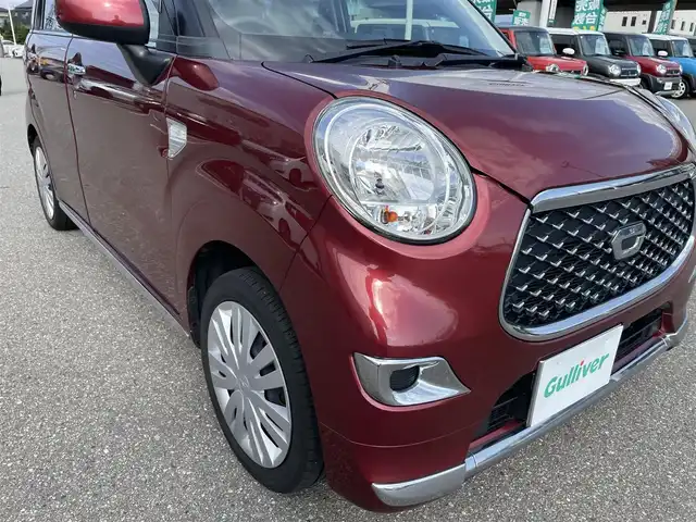 ダイハツ キャスト スタイル X リミテッド SAⅢ 石川県 2019(令1)年 4.3万km ワイン スマートアシスト/純正メモリーナビ/フルセグTV/バックカメラ/ドライブレコーダー/シートヒーター/スマートキー/プッシュスタート/電動ミラー/オートエアコン/フロアマット