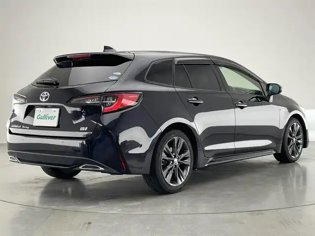 トヨタ カローラツーリング ハイブリッド ダブルバイビー 愛知県 2019(令1)年 5.3万km スパークリングブラックパールクリスタルシャイン 純９型ＤＡ　フルセグＴＶ　Ｂｌｕｅｔｏｏｔｈ　バックカメラ　トヨタセーフティセンス　衝突軽減　レーンキープ　黒ハーフレザー　電子パーキング　純正ドラレコ　ＥＴＣ　ワイヤレス充電　スマートキー　禁煙車