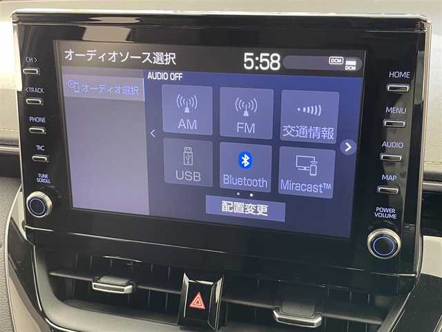 トヨタ カローラツーリング ハイブリッド ダブルバイビー 愛知県 2019(令1)年 5.3万km スパークリングブラックパールクリスタルシャイン 純９型ＤＡ　フルセグＴＶ　Ｂｌｕｅｔｏｏｔｈ　バックカメラ　トヨタセーフティセンス　衝突軽減　レーンキープ　黒ハーフレザー　電子パーキング　純正ドラレコ　ＥＴＣ　ワイヤレス充電　スマートキー　禁煙車