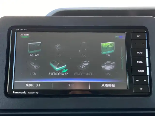 ダイハツ タント X セレクション 静岡県 2020(令2)年 2.1万km ブラックマイカメタリック スマートアシスト/コンフォータブルパック/社外7インチメモリーナビ(CN-RE06WD)/　AM FM CD DVD Bluetooth SD/ビルトインETC/LEDオートヘッドランプ/シートヒーター(前席)/前後方クリアランスソナー/片側パワースライドドア/センターピラーレス/充電用USBポート/スマートキー2本/フルセグTV/バックモニター/前後方ドライブレコーダー