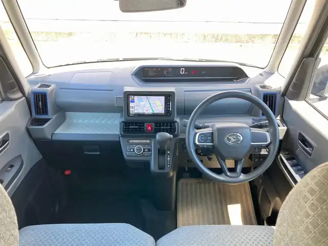 ダイハツ タント X セレクション 静岡県 2020(令2)年 2.1万km ブラックマイカメタリック スマートアシスト/コンフォータブルパック/社外7インチメモリーナビ(CN-RE06WD)/　AM FM CD DVD Bluetooth SD/ビルトインETC/LEDオートヘッドランプ/シートヒーター(前席)/前後方クリアランスソナー/片側パワースライドドア/センターピラーレス/充電用USBポート/スマートキー2本/フルセグTV/バックモニター/前後方ドライブレコーダー