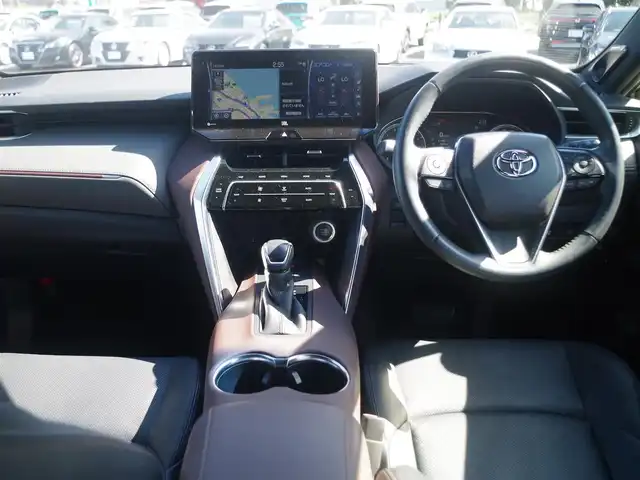 トヨタ ハリアー Z レザーパッケージ 千葉県 2020(令2)年 5.1万km ホワイトパールクリスタルシャイン Toyota Safety Sense/・プリクラッシュセーフティ/・レーンディパーチャーアラート/・オートハイビーム/・レーダークルーズコントロール/・ブラインドスポットモニター/ヘッドアップディスプレイ/パワーバックドア/ブラックレザーシート/前席パワーシート/エアシート/シートヒーター/純正コネクティッドナビ/地デジTV/【Bluetooth接続】/パノラミックビューモニター/ドライブレコーダー/置くだけ充電/革巻きステアリング/ステアリングヒーター/ステアリングスイッチ/ETC（2.0）/LEDヘッドライト/フォグライト/ウインカーミラー/クリアランスソナー/純正19インチアルミホイル/サイド/カーテンエアバッグ/スマートキー