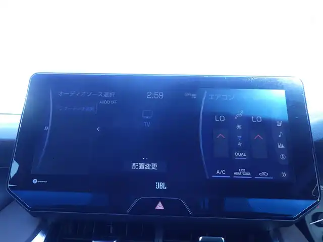 トヨタ ハリアー Z レザーパッケージ 千葉県 2020(令2)年 5.1万km ホワイトパールクリスタルシャイン Toyota Safety Sense/・プリクラッシュセーフティ/・レーンディパーチャーアラート/・オートハイビーム/・レーダークルーズコントロール/・ブラインドスポットモニター/ヘッドアップディスプレイ/パワーバックドア/ブラックレザーシート/前席パワーシート/エアシート/シートヒーター/純正コネクティッドナビ/地デジTV/【Bluetooth接続】/パノラミックビューモニター/ドライブレコーダー/置くだけ充電/革巻きステアリング/ステアリングヒーター/ステアリングスイッチ/ETC（2.0）/LEDヘッドライト/フォグライト/ウインカーミラー/クリアランスソナー/純正19インチアルミホイル/サイド/カーテンエアバッグ/スマートキー