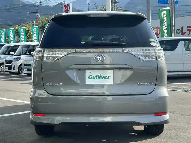 トヨタ エスティマ アエラス 兵庫県 2012(平24)年 5.6万km アイスチタニウムマイカメタリック 純正ナビ（Bluetooth/フルセグTV/DVD再生）/ETC/バックカメラ/クルーズコントロール/三列シート/二列目オットマン/前方ドライブレコーダー/両側パワースライドドア/フォグランプ/ISOFIX/ステアリングリモコン/ドアバイザー