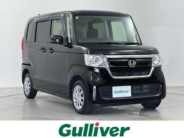 ホンダ Ｎ ＢＯＸ G 道央・札幌 2019(平31)年 5.8万km クリスタルブラックパール ・4WD/・純正オーディオ/・CD/AUX/・両側スライドドア/・運転席＆助手席シートヒーター/・LEDヘッドライト/・スマートキー/プッシュスタート/・横滑り防止装置/盗難防止装置/・ABS/・Wエアバック