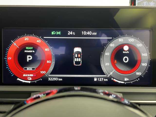 日産 オーラ ニスモ 新潟県 2021(令3)年 3.3万km ガーネットレッド/スーパーブラック 2トーン 　ワンオーナー/　日産コネクトナビ/　フルセグテレビ/　アラウンドビューモニター/　アイドリングストップ/　ウィンカーミラー/　プロパイロット/　ドアバイザー/　プッシュスタート/　ETC/　デジタルインナーミラー/　インテリジェントキー/　LEDヘッドライト/　Bluetooth