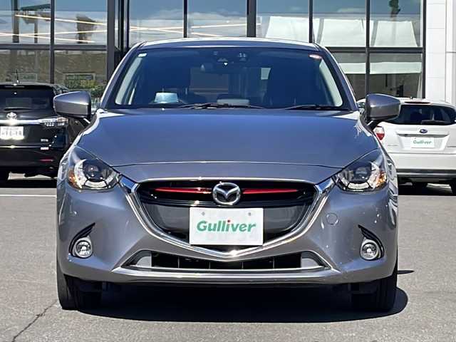 マツダ デミオ XD ツーリング 青森県 2015(平27)年 8.4万km アルミニウムメタリック ・4WD/・ディーゼルターボ/・純正ナビ/・Bluetooth/・フルセグTV/・バックカメラ/・衝突軽減ブレーキ/・クルーズコントロール/・レーンキープアシスト/・コーナーセンサー/・純正LEDヘッドライト/・純正16AW/・オートライト/・プッシュスタート/・スマートキー/・パドルシフト/・スペアキーあり