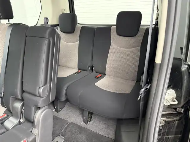 日産 セレナ ライダー Bライン Sハイブリッド 愛知県 2013(平25)年 7.5万km スーパーブラック ナビ　/フリップダウンモニター　/両側パワスラ　/ビルトＥＴＣ　/クルコン　/電格ミラー　/ステアリングスイッチ　/ＵＳＢ／ＡＵＸ　/スマートキー　/HIDライト　/スタッドレス積込　/保証書　/取説　/記録簿　/スペアキー