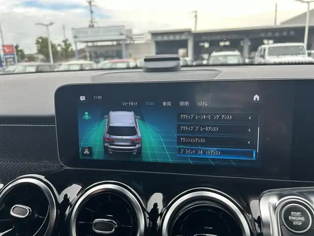 メルセデス・ベンツ ＧＬＢ２００ｄ AMGライン 滋賀県 2020(令2)年 2.2万km デジタルホワイト ＡＭＧライン/ハーフレザー/・メモリ付きパワーシート/・シートヒーター/レーダーセーフティＰＫＧ/ＡＣＣ/ＢＳＭ/３６０°カメラ/アンビエントライト/純正ナビ（ＢＴ／ＤＴＶ／）/ワイヤレスチャージ/純正19インチAW