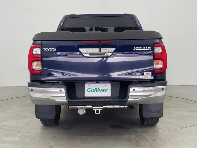 トヨタ ハイラックス Z 三重県 2021(令3)年 1.9万km ダークブルーマイカ /禁煙車//純正7型ナビ/　フルセグTV/Bluetooth//TRD製格納ステップ//コーナーセンサー//フォグライト//レーダークルーズコントロール//純正アルミホイール//前後ドラレコ//バックカメラ//鍵付きトノカバー//ヒッチメンバー//ETC//ステアリングスイッチ//プッシュスタート//スマートキー
